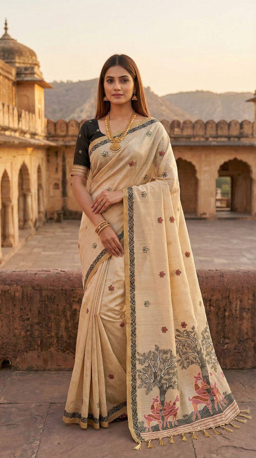 Anupama Arya Vol -5 Wholesale saree market in Hyderabad